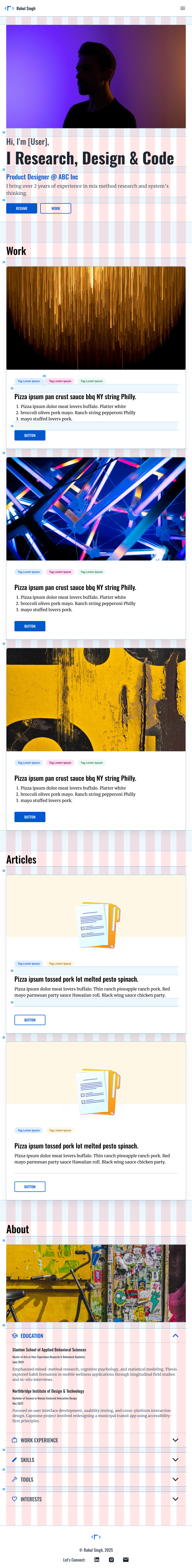 Homescreen Tablet with Grids